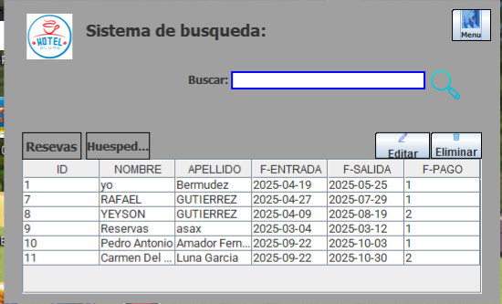 proyecto Hotel-alura